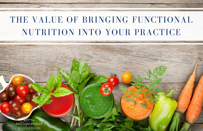 Vaue of bringing functional nutrition